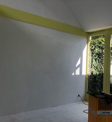 Renovatie woning met rond plafond